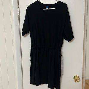 Old Navy Black Cotton Dress